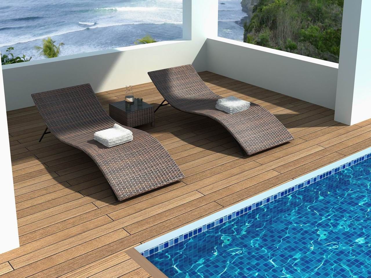 pool patio furniture