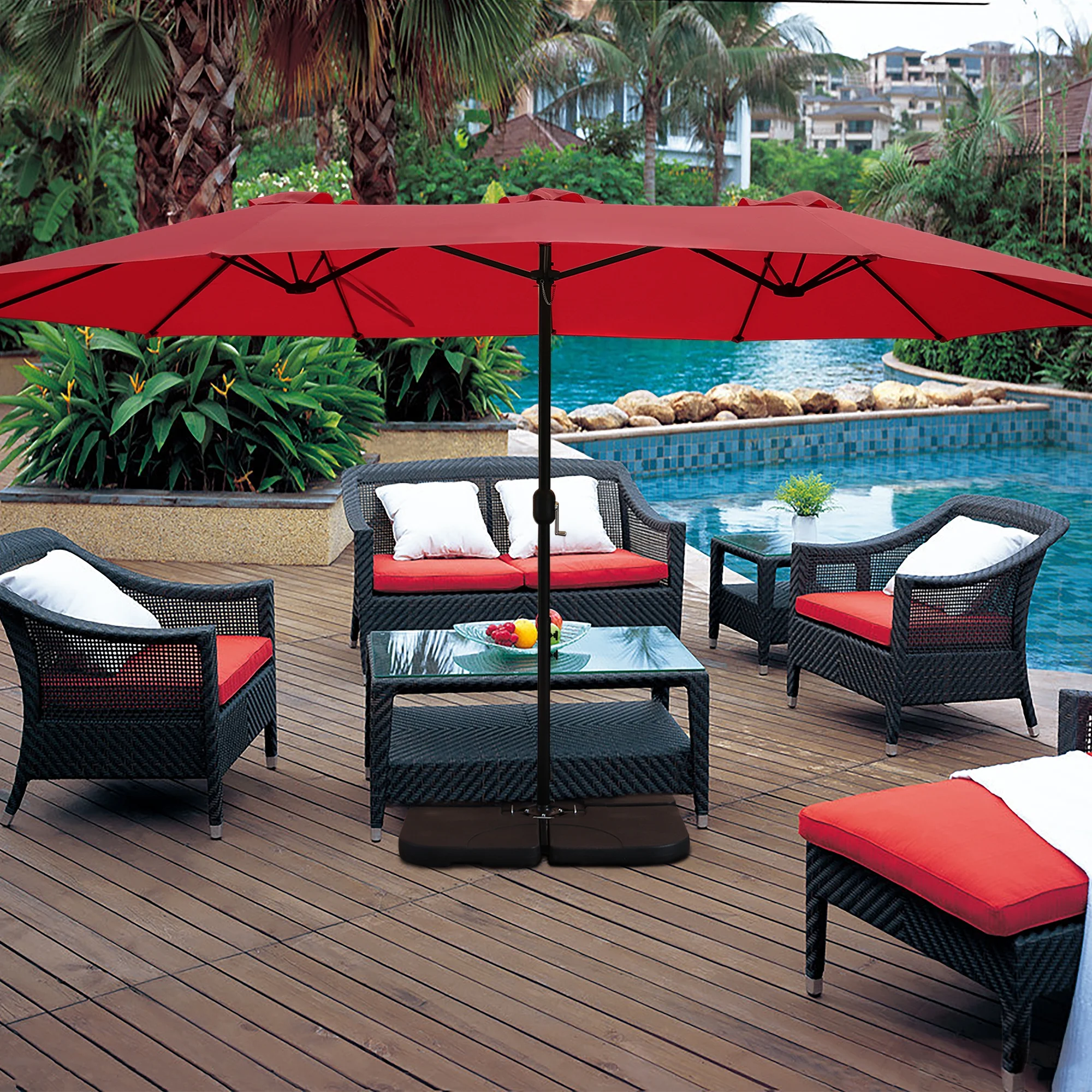 patio umbrella size