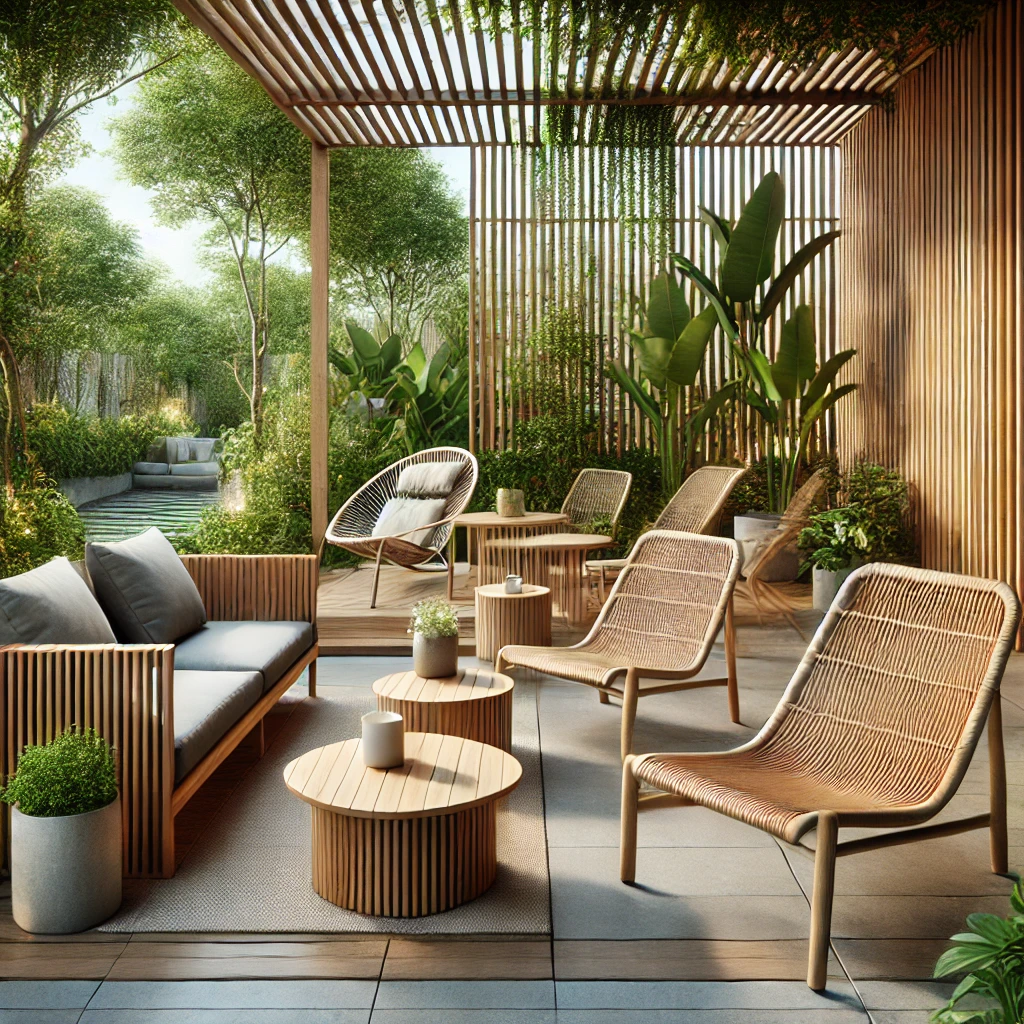 環境に優しいパティオ家具をご存知ですか？ 最高の持続可能な選択