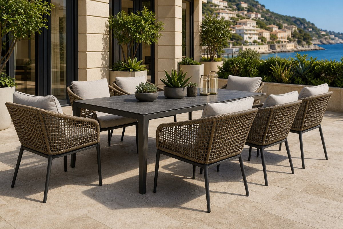 Ensembles de salle à manger pour terrasse : Guide d’achat pour les projets hôteliers et résidentiels