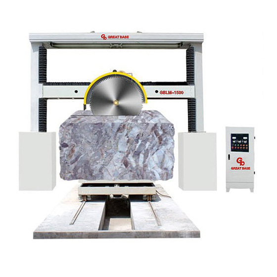 Machine de découpe de pierre de type portique GBLM-2200/2500/3000/1600