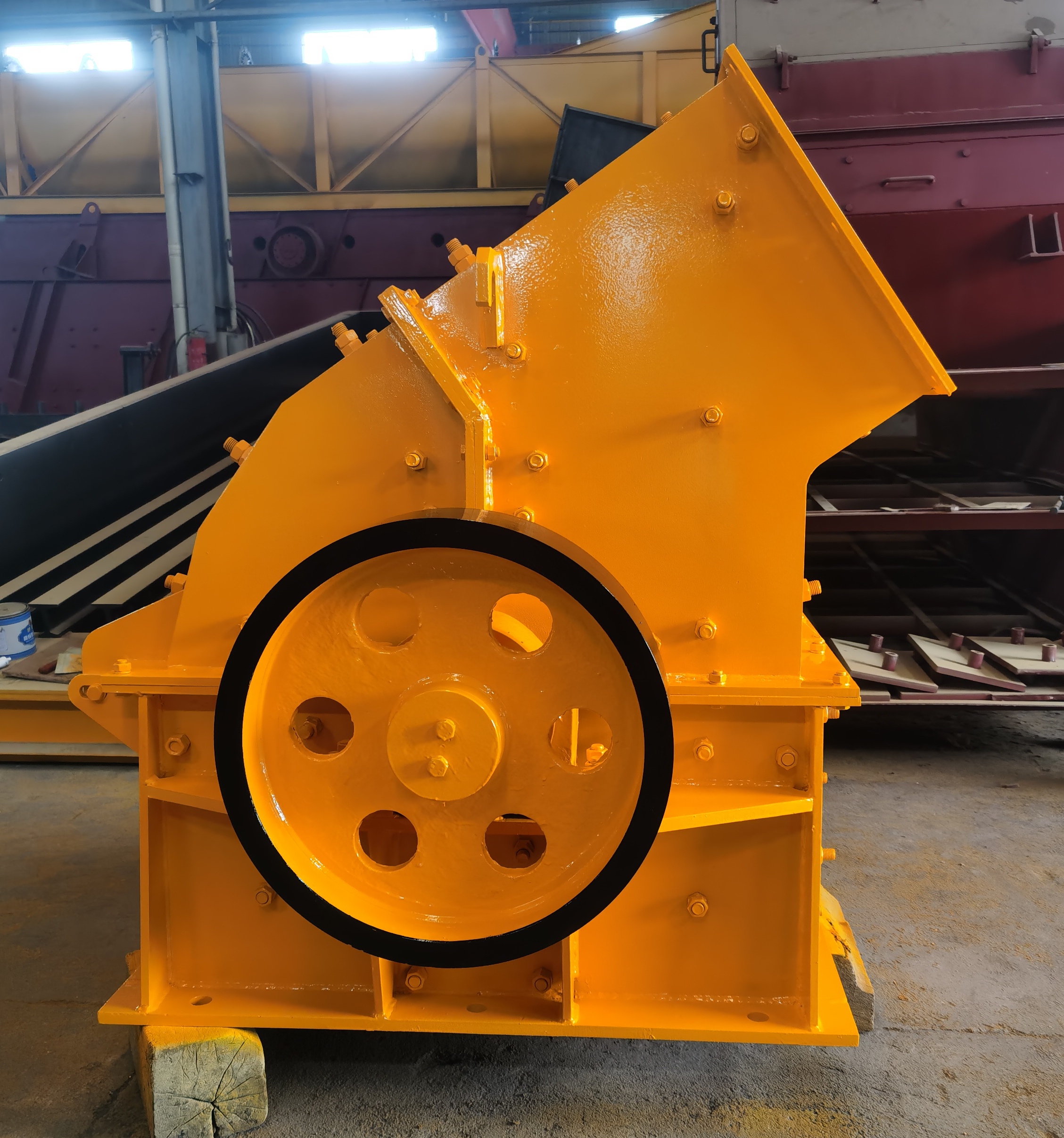 Hot Sale Hammer Crusher Crushing Line Equipment Factory Direct Low Price Various Size Easy To Operation Crusher