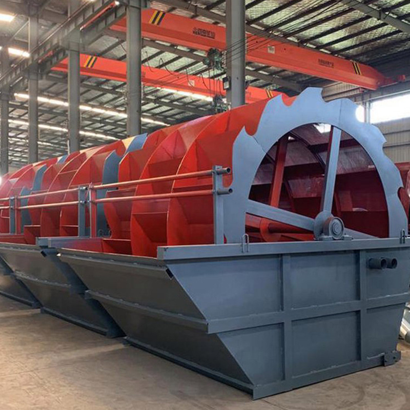 Hot Sale River Sand Sea Sand Washing Plant Classifier Sand Washer Machine With Wheel Bucket Type