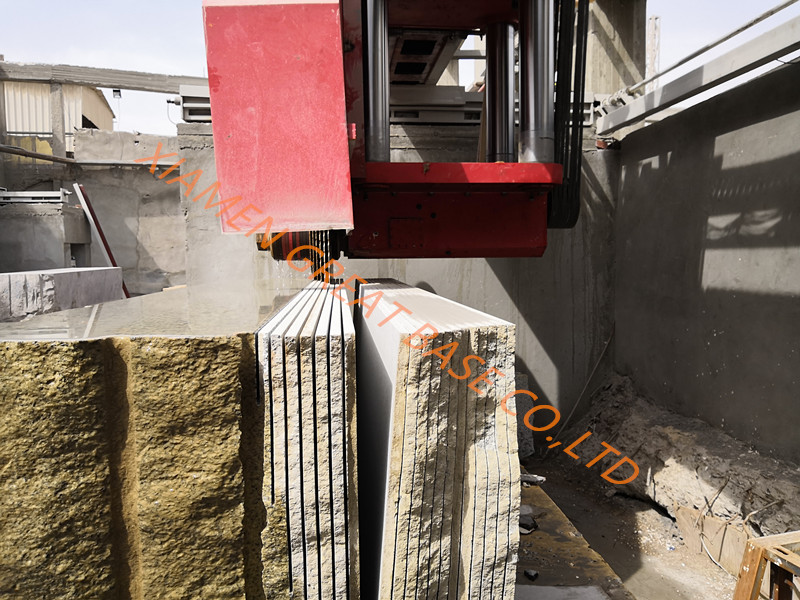 GreatBase GBQQJ Multi Blade Bridge Type Hydraulic Up/Down Stone Cutting Machine