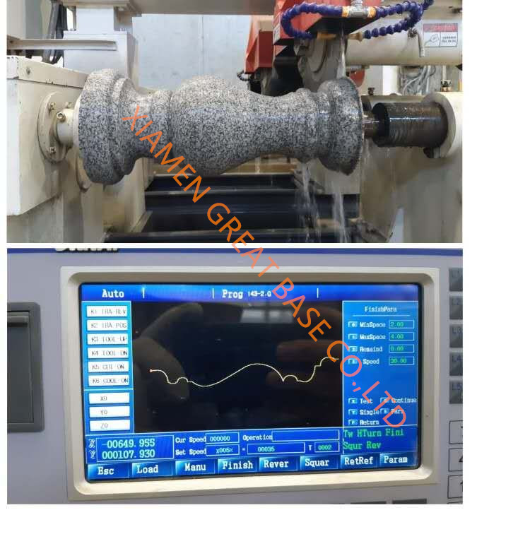 GreatBase GBYZ-1/2/4 Stone Baluster Cutting Machine