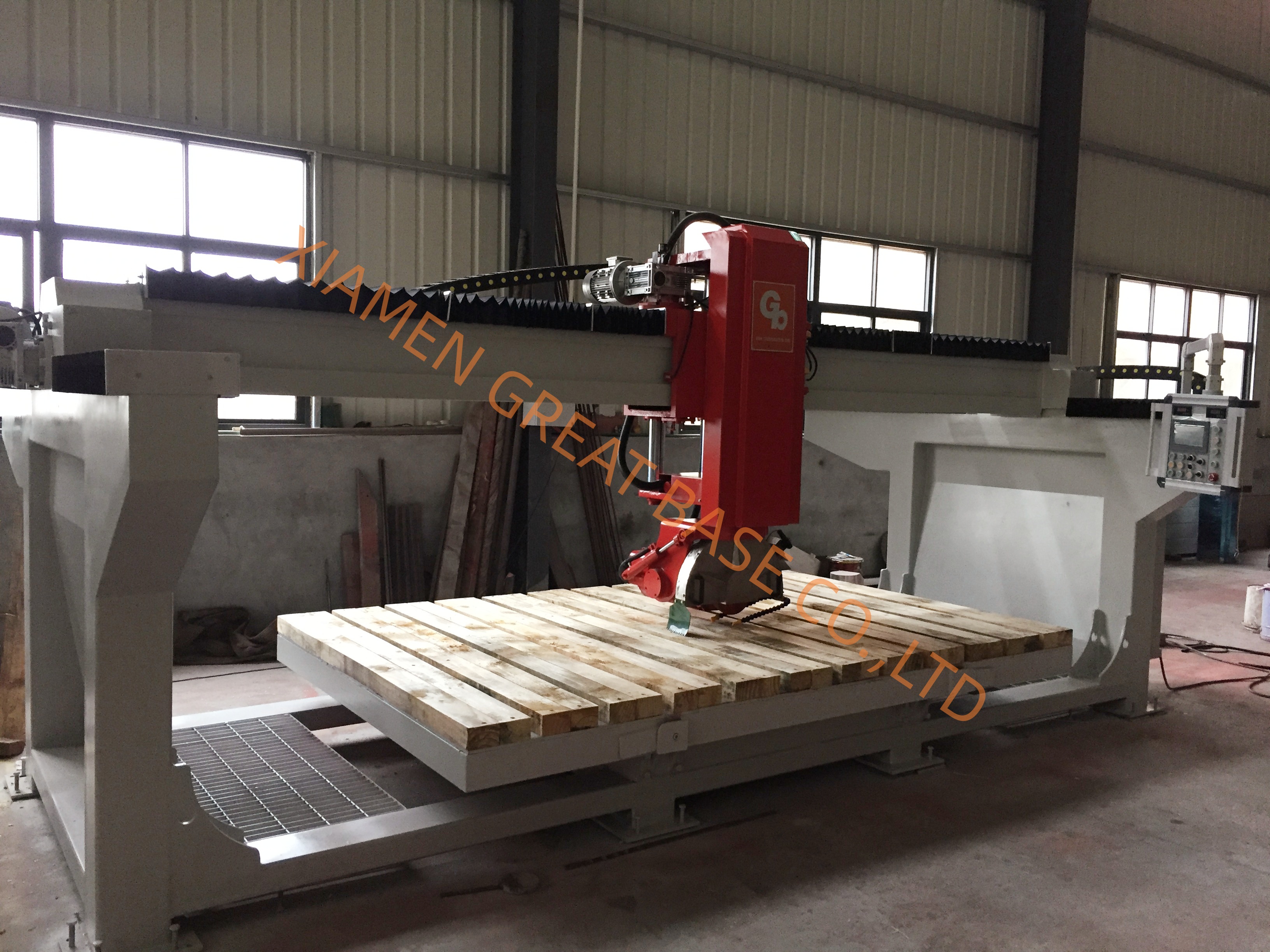 GreatBase GBHW-500L Mono Block Bridge Cutting Machine (Standard Type)