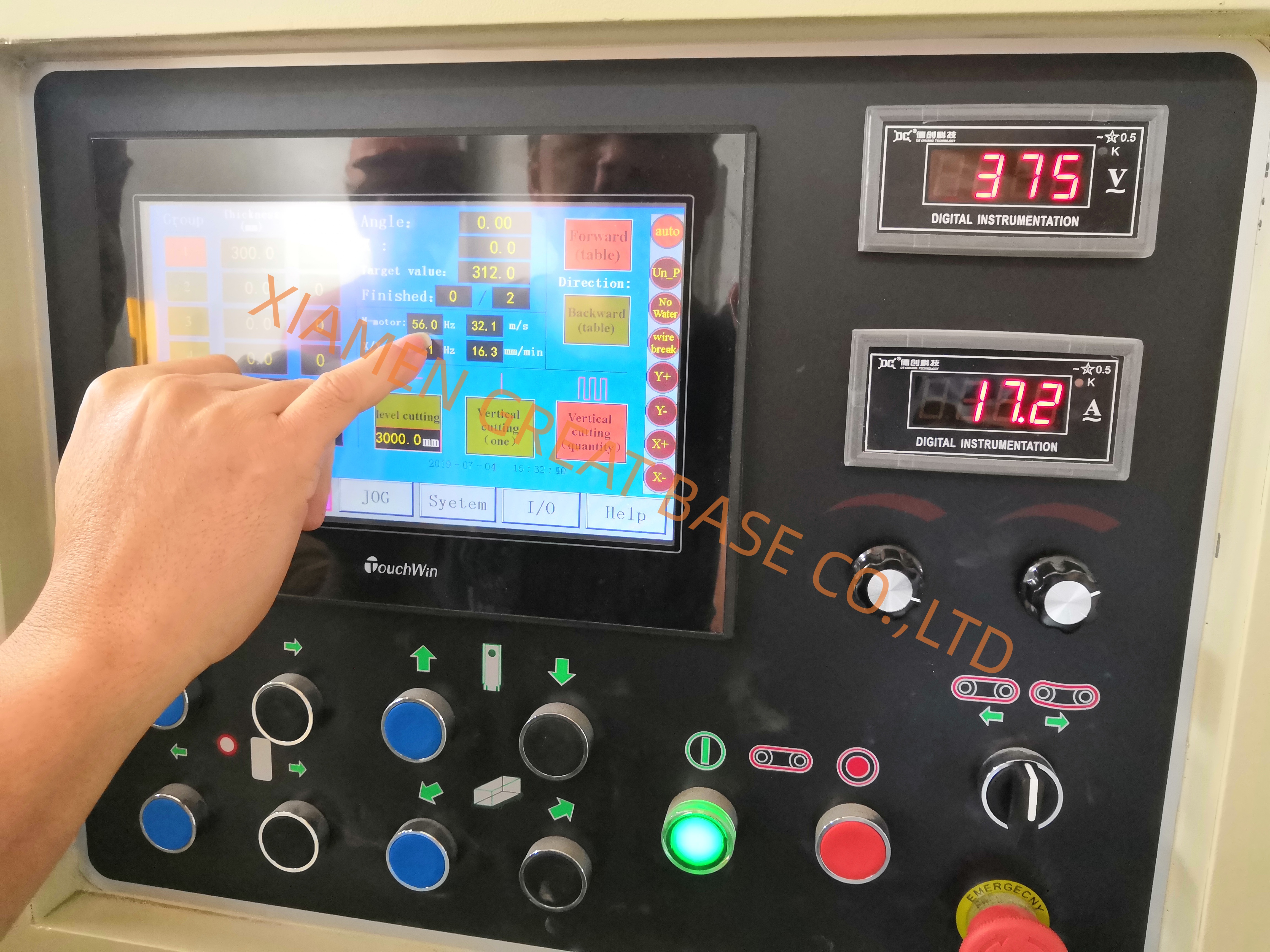 GreatBase KXJ-1500/1800/2000 Block Cutting Wire Saw Machine