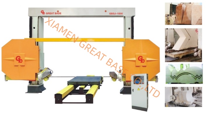GreatBase GBSJ-1500/1800/2200 CNC Wire Saw Machine