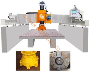 GreatBase QSM-100/2000 Bridge Type Single Head Polishing Machine (fickert abrasive)