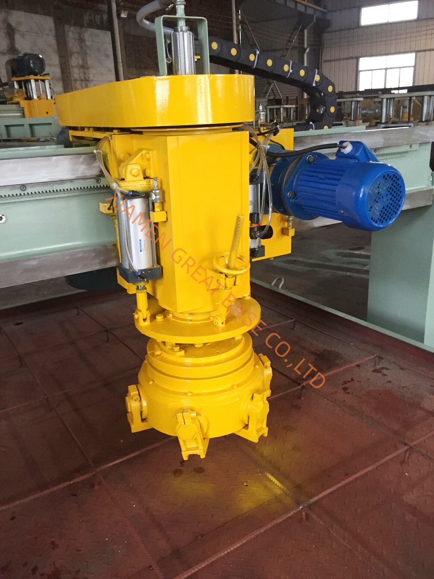 GreatBase QSM-100/2000 Bridge Type Single Head Polishing Machine (fickert abrasive)