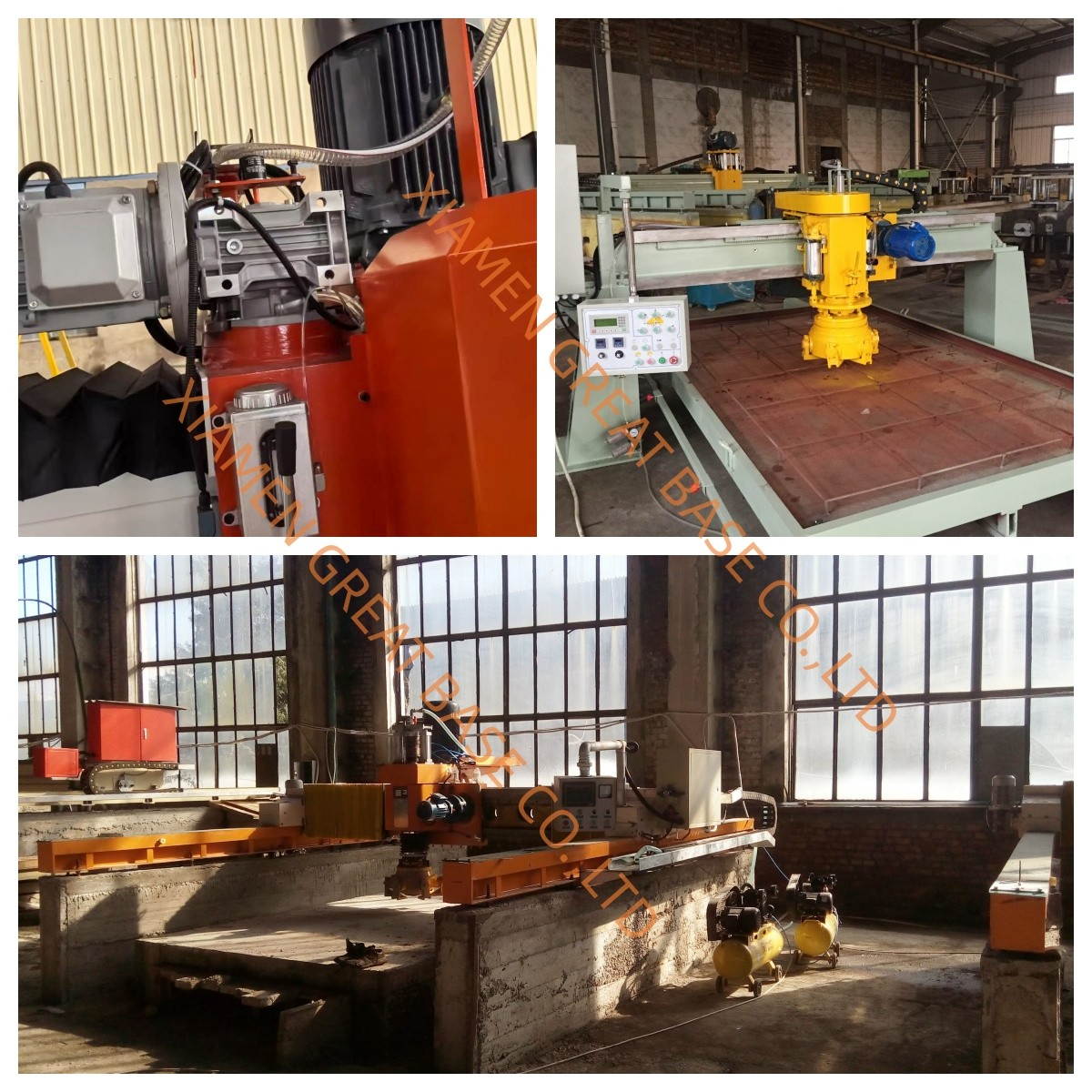 Bridge Type Single Head Polishing Machine (fickert abrasive) Bridge Type Single Head Polishing Machine (fickert abrasive)