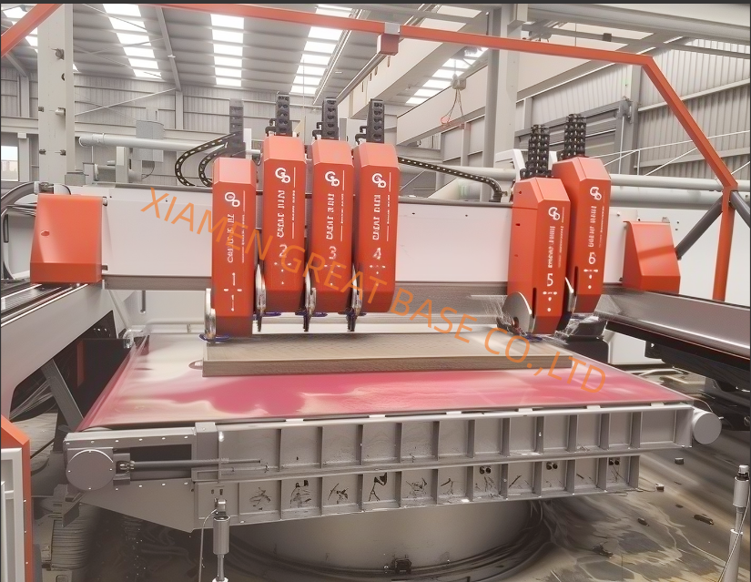 GreatBase GB6-500X Smart type Multi Disc Cutting Line Super Smart Bridge Saw