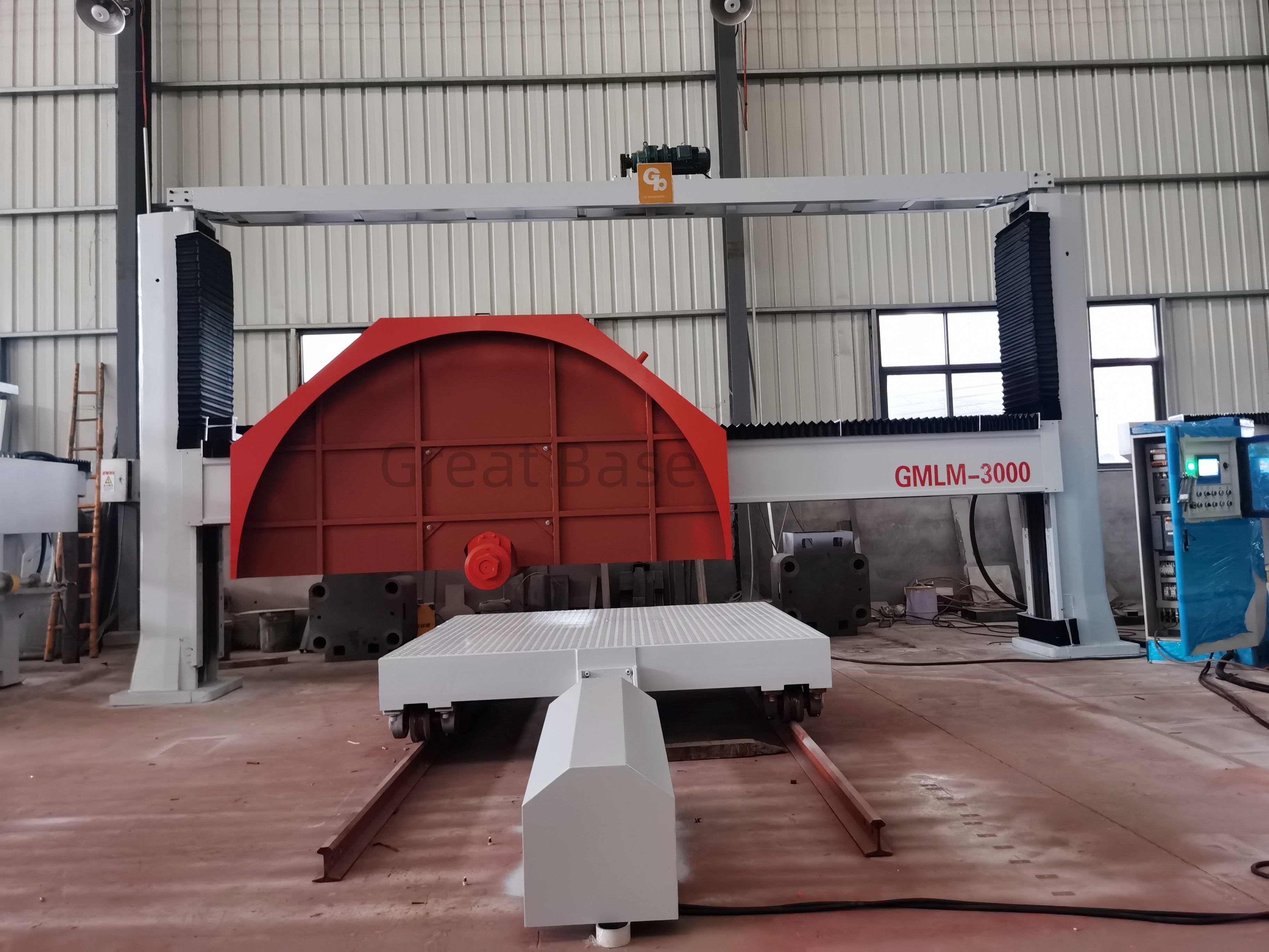 GreatBase GBLM-2200/2500/3000/1600 Gantry Type Stone Cutting Machine