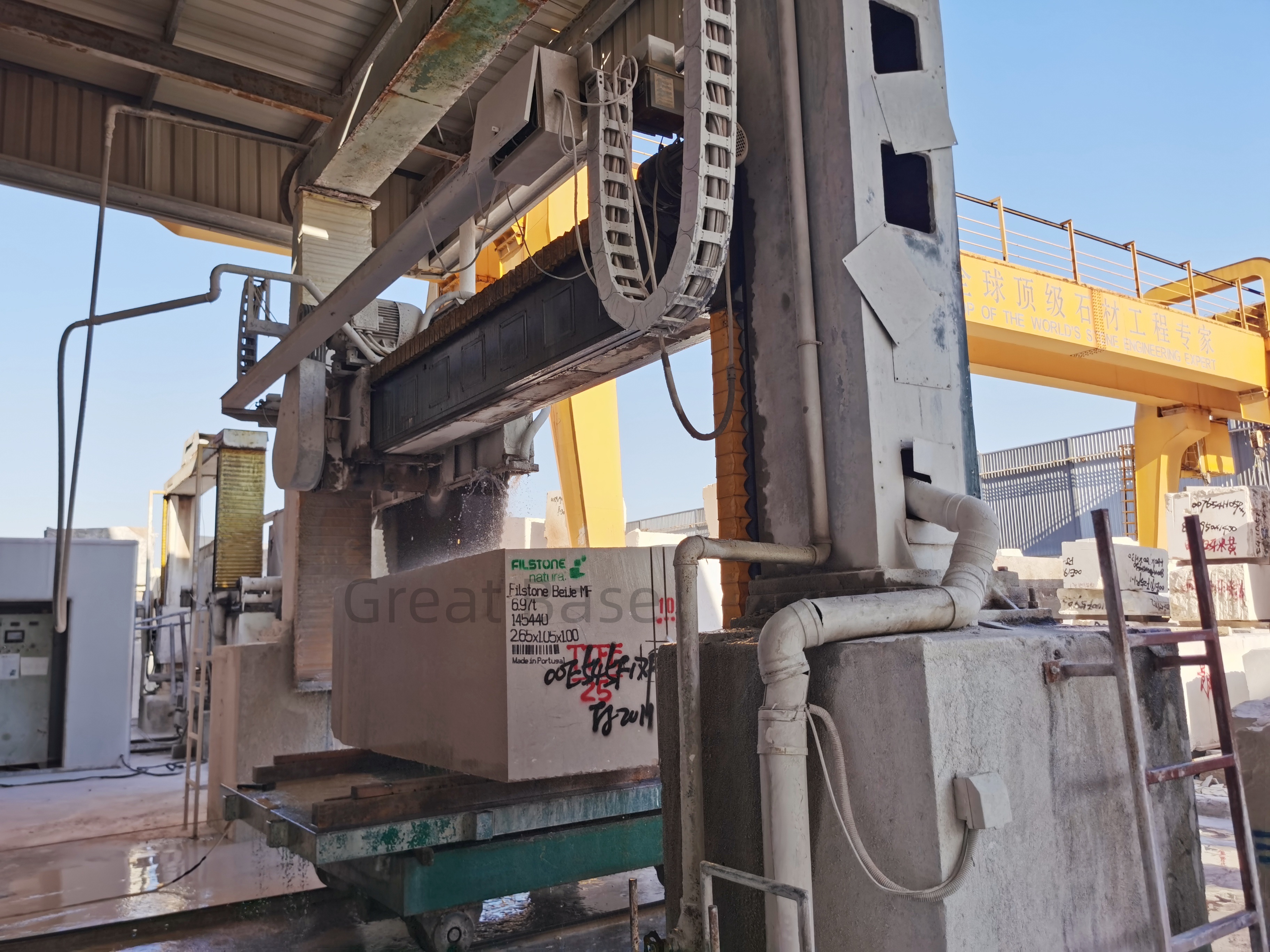 GreatBase GBLM-2200/2500/3000/1600 Gantry Type Stone Cutting Machine