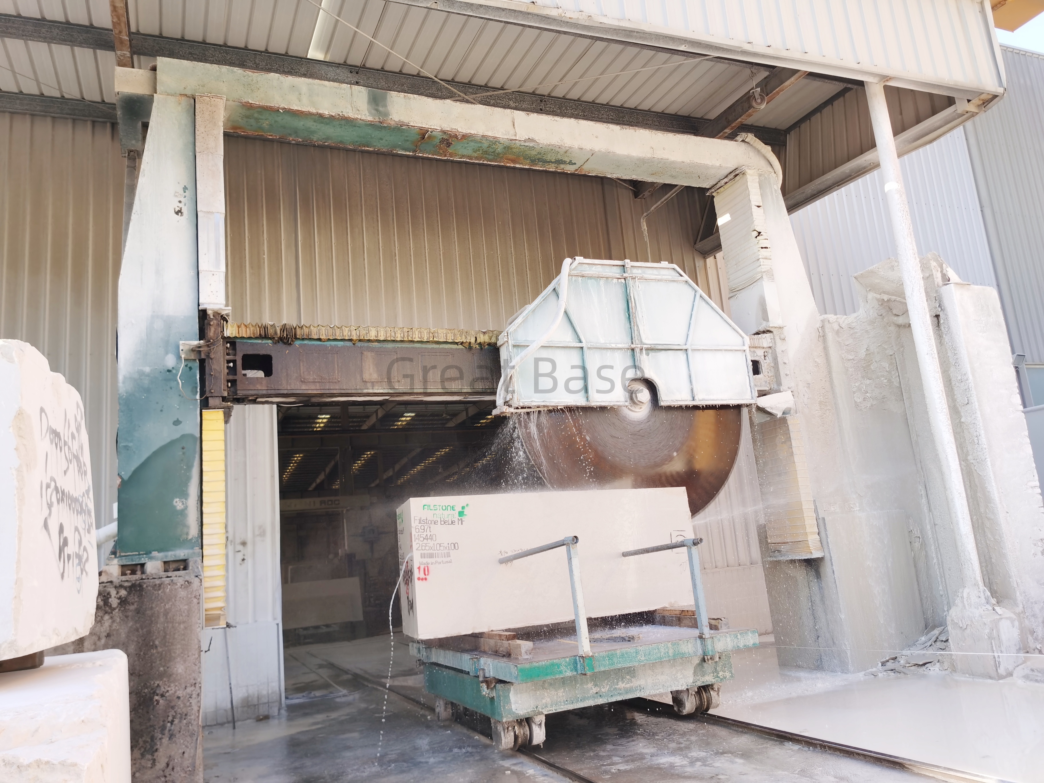 GreatBase GBLM-2200/2500/3000/1600 Gantry Type Stone Cutting Machine