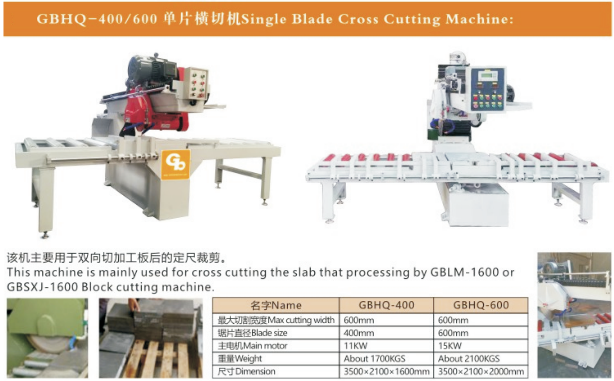 GreatBase GBHQ Single Blade Cross Cutting Machine