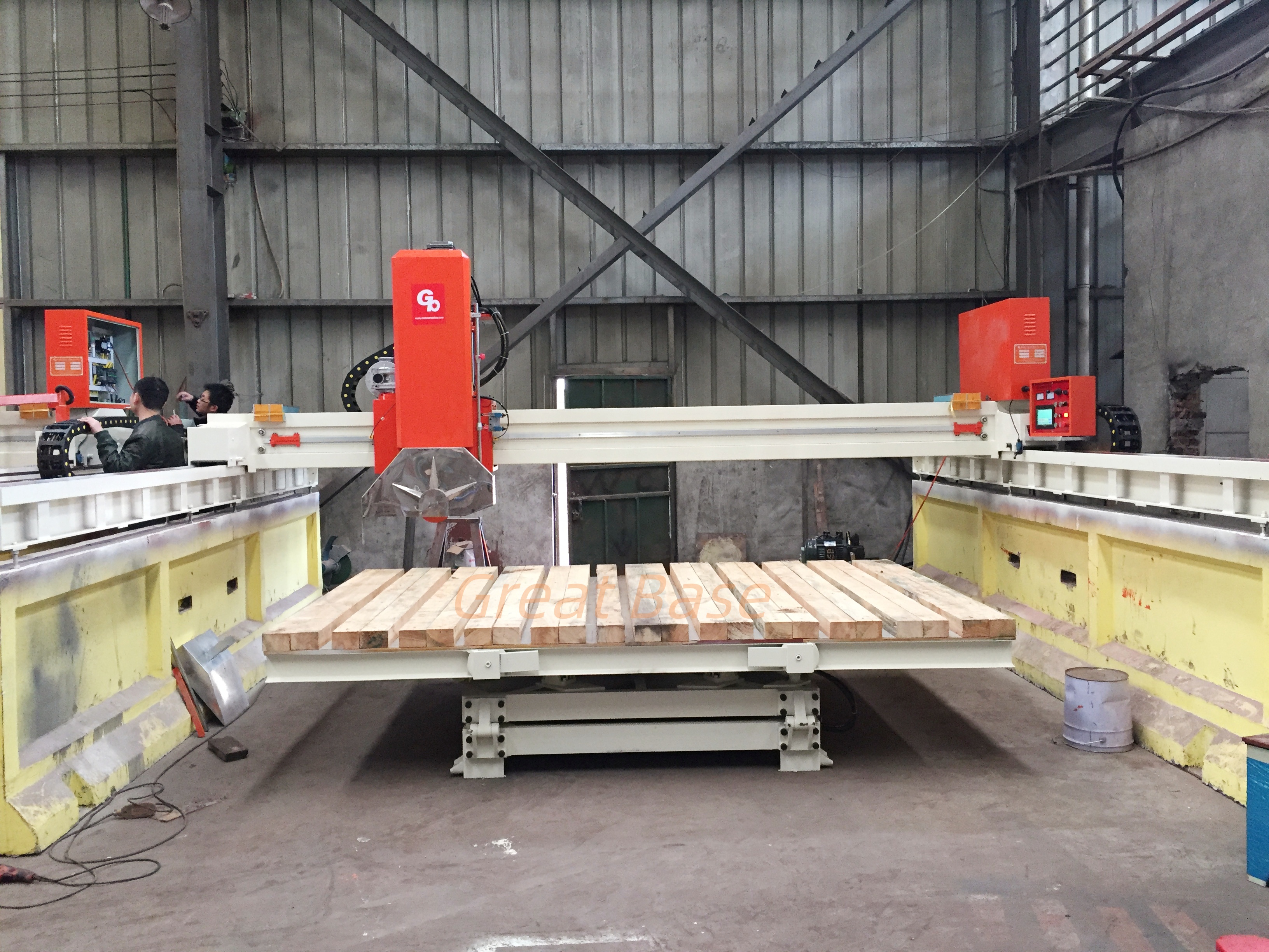 GreatBase GBHW-400/600/800 Automatic Bridge Saw