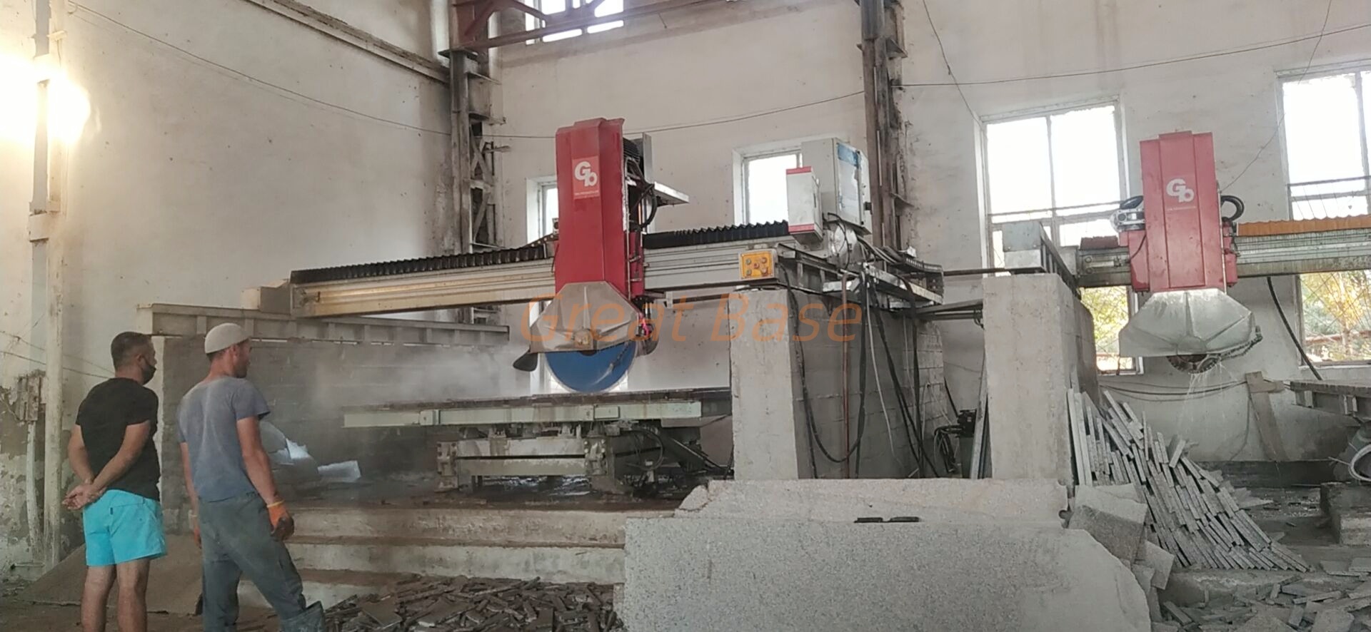 GreatBase GBHW-400/600/800 Automatic Bridge Saw