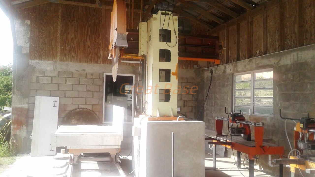 GreatBase GBZQ-1800 Single Pillar Stone Cutting Machine