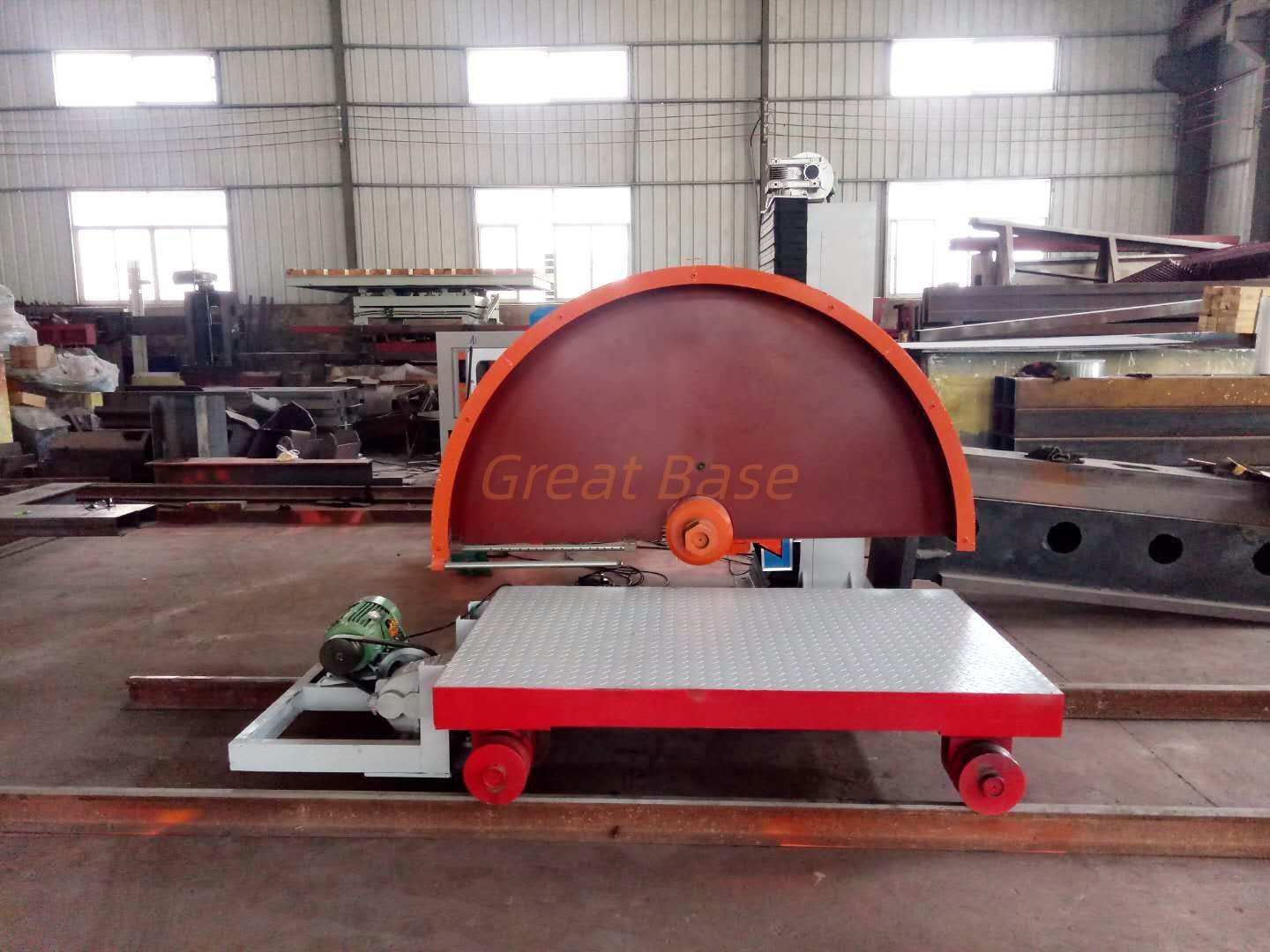 GreatBase GBZQ-1800 Single Pillar Stone Cutting Machine