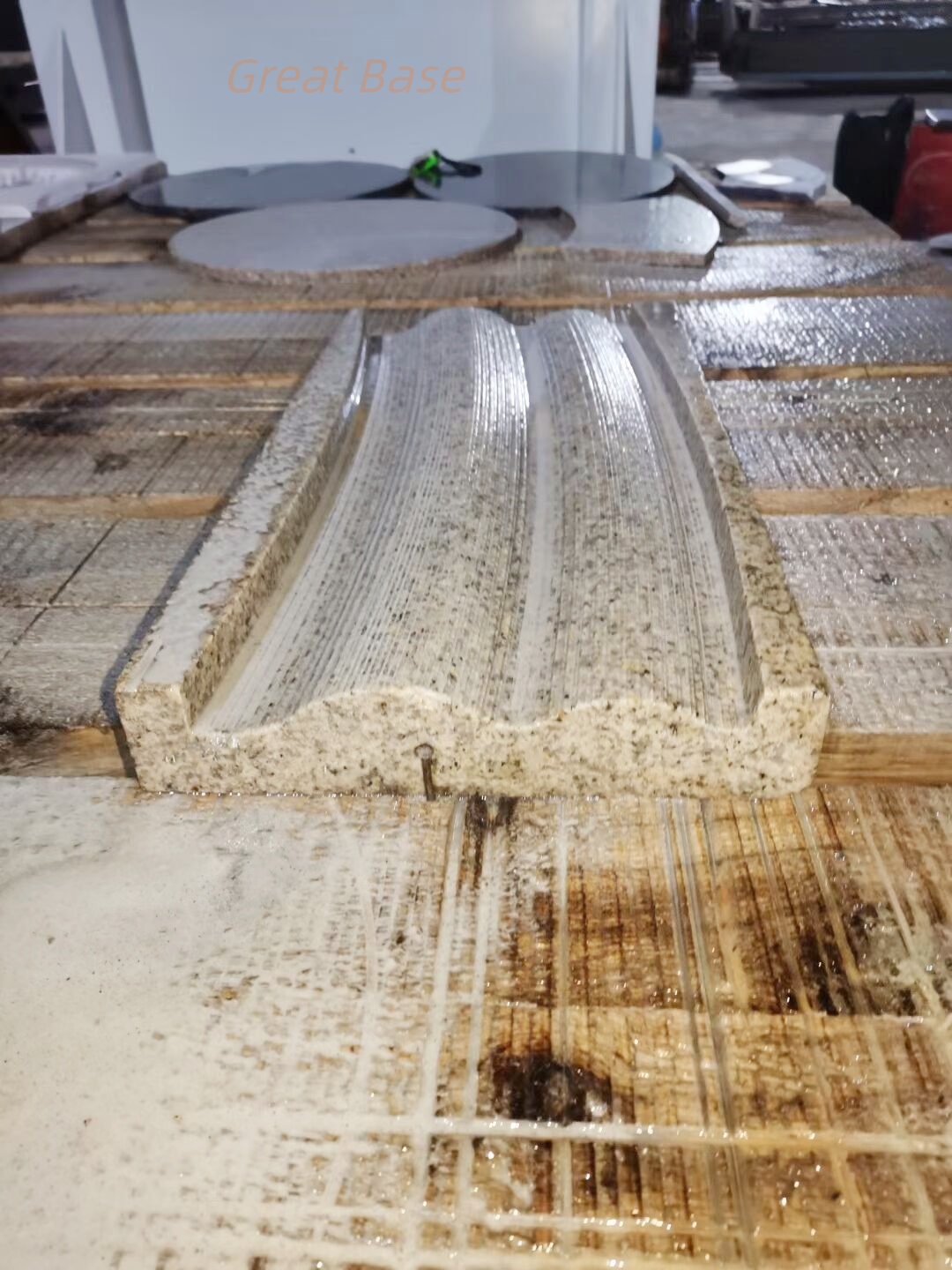 GreatBase GBHW-400/600 Four Axis CNC Bridge Cutting Machine