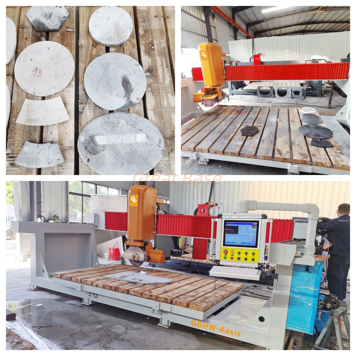 Four Axis CNC Bridge Cutting Machine Four Axis CNC Bridge Cutting Machine