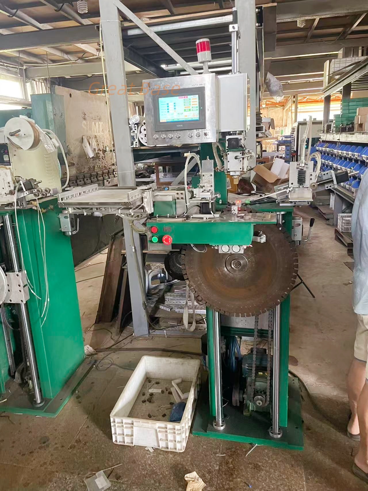 GreatBase Great Base GBWF-2400 Fully Automatic Diamond Disk Saw (Cutter) Welding Rack