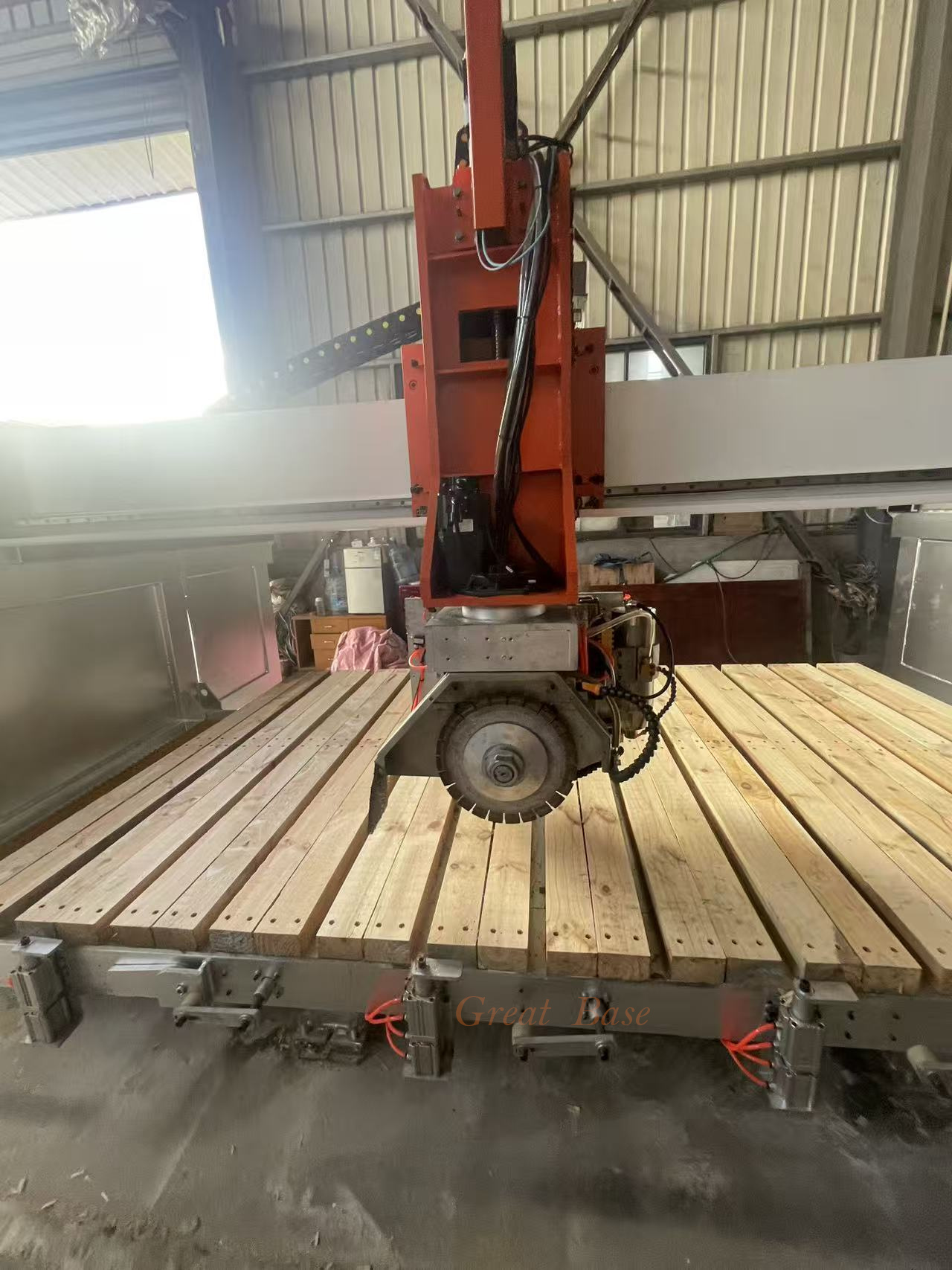 GBHW-400/600-4axis CNC Bridge Saw Machine