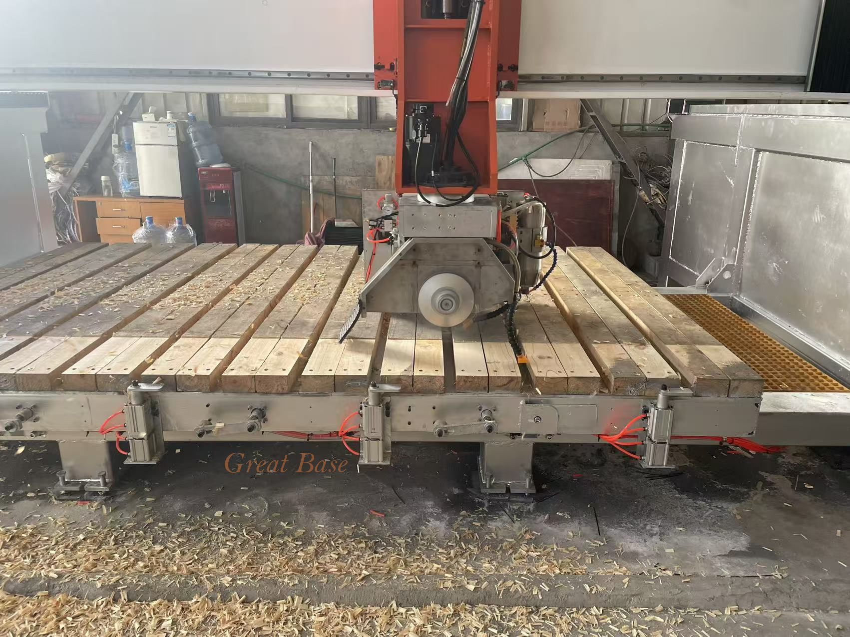 GBHW-400/600-4axis CNC Bridge Saw Machine