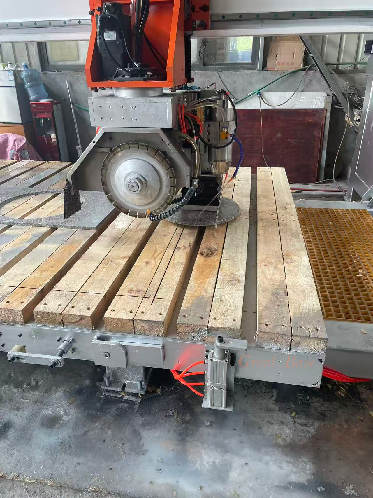 GBHW-400/600-4axis CNC Bridge Saw Machine
