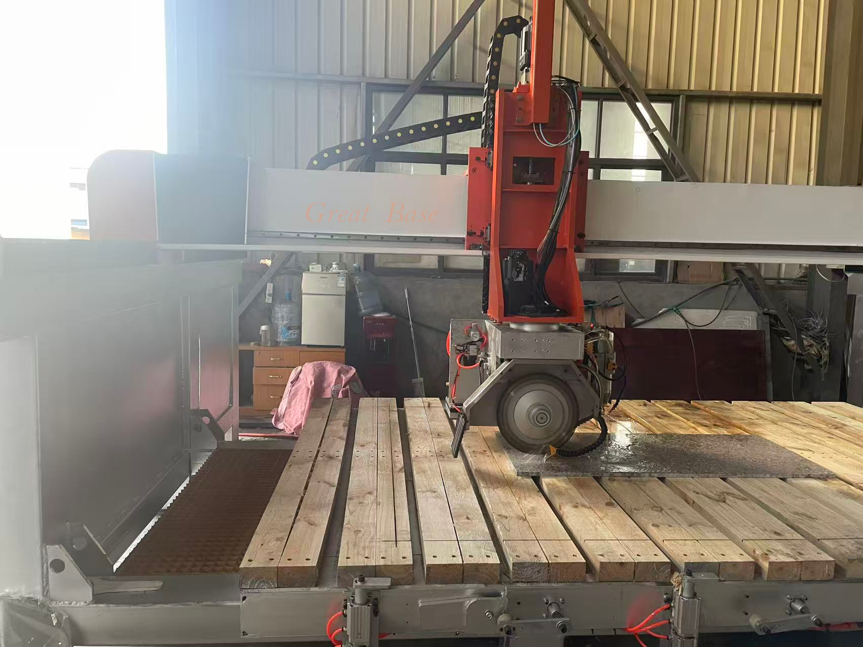 GBHW-400/600-4axis CNC Bridge Saw Machine