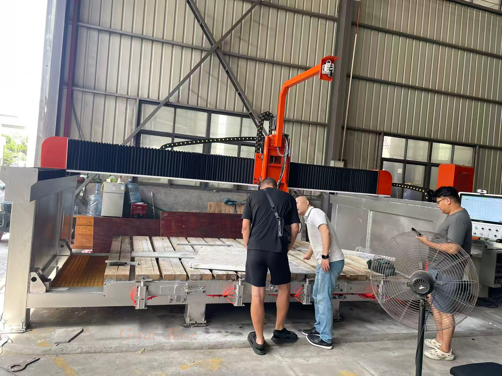 GBHW-400/600-4axis CNC Bridge Saw Machine