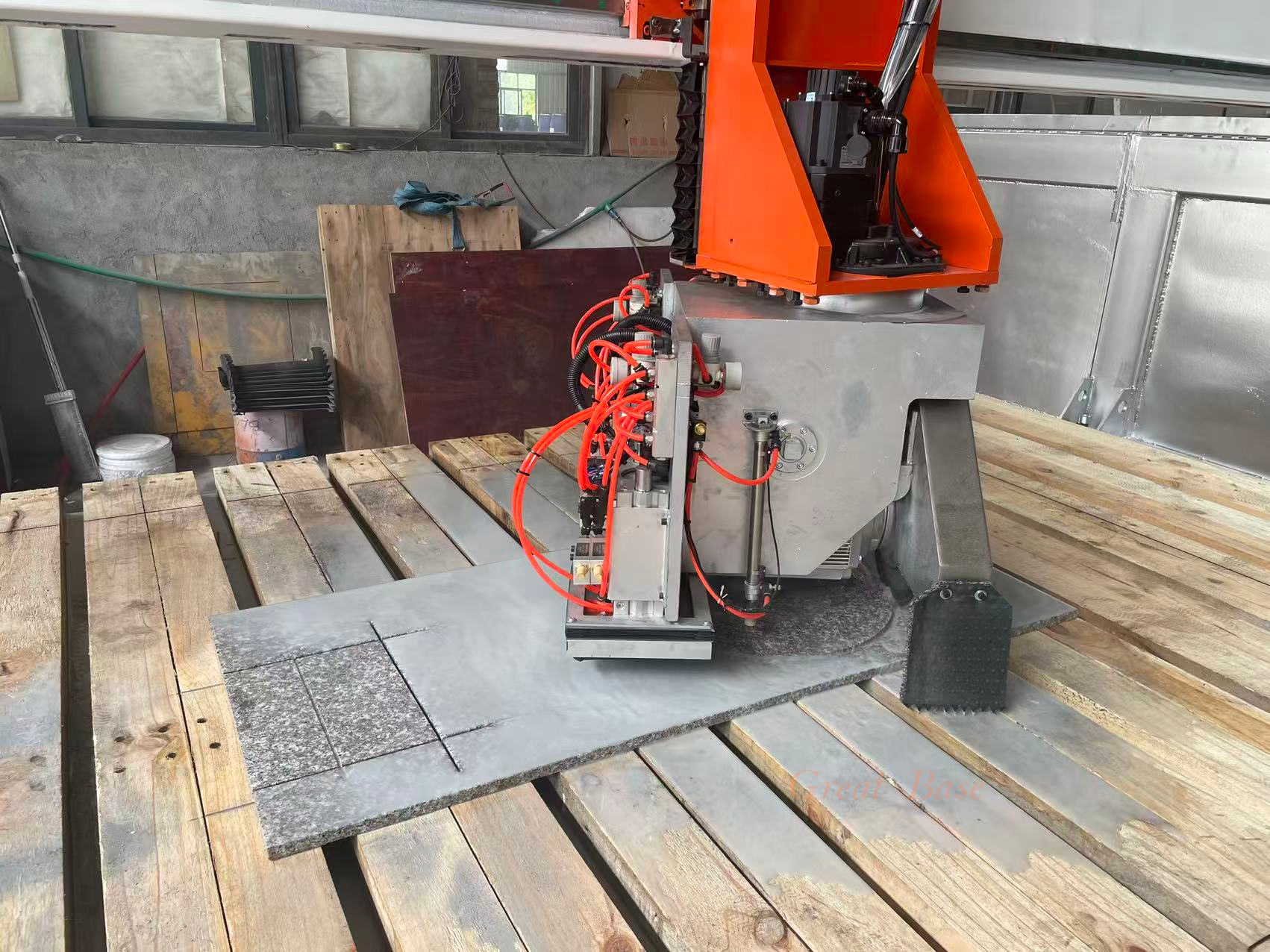GBHW-400/600-4axis CNC Bridge Saw Machine