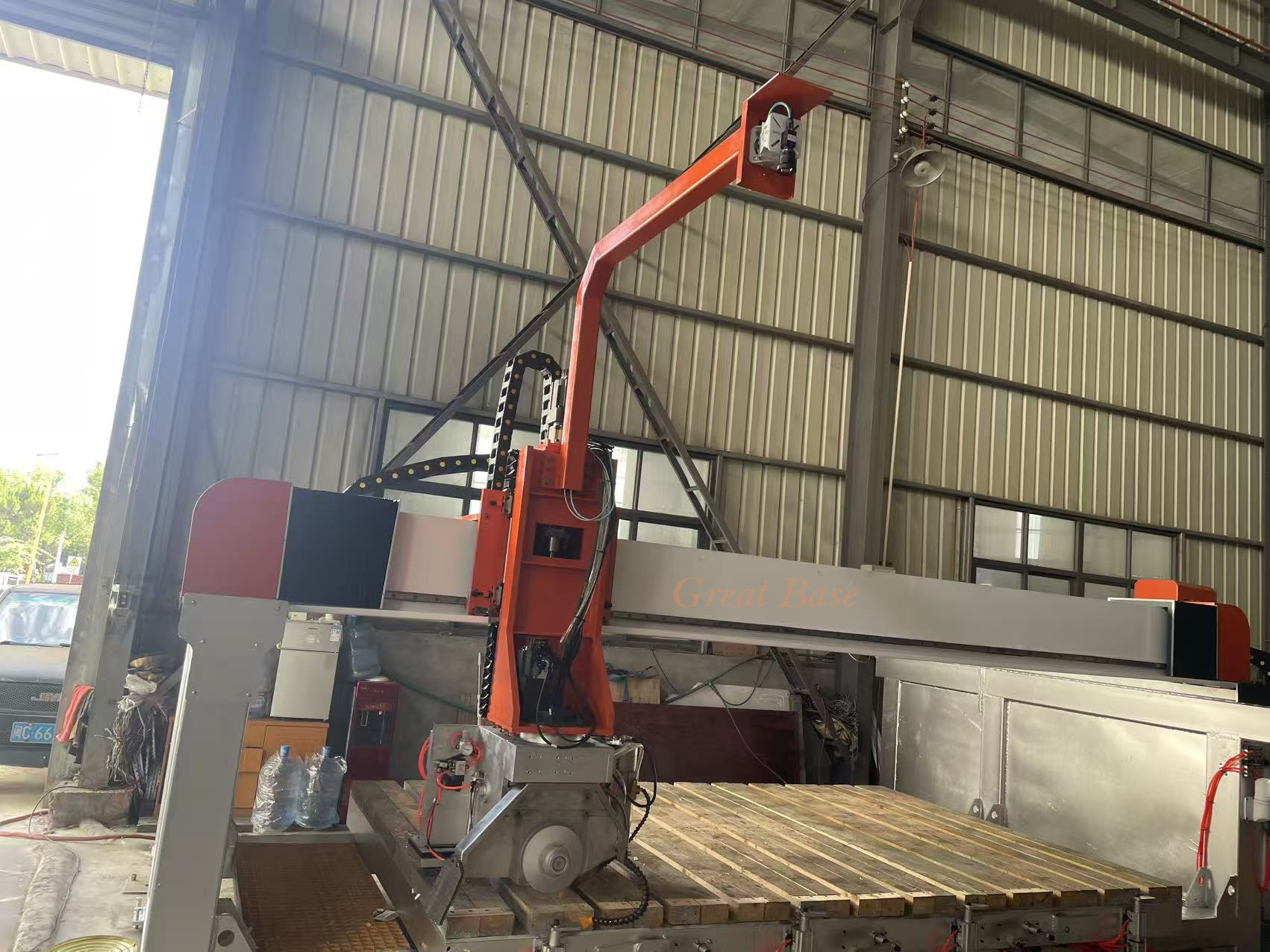 GBHW-400/600-4axis CNC Bridge Saw Machine
