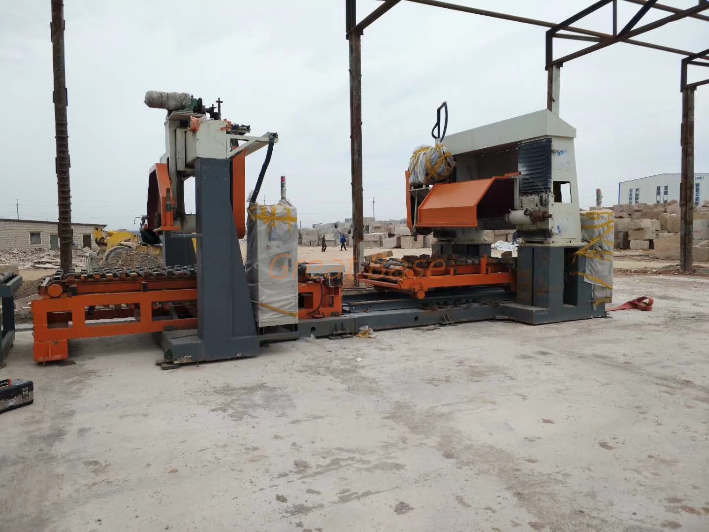 GreatBase GBLY-1200 Kerbstone Processing Line