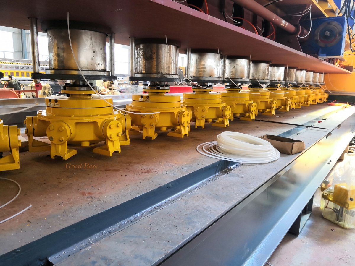 GBMM-800/1200/2000 Granite Slab Polishing Line (Fickert Abrasive)