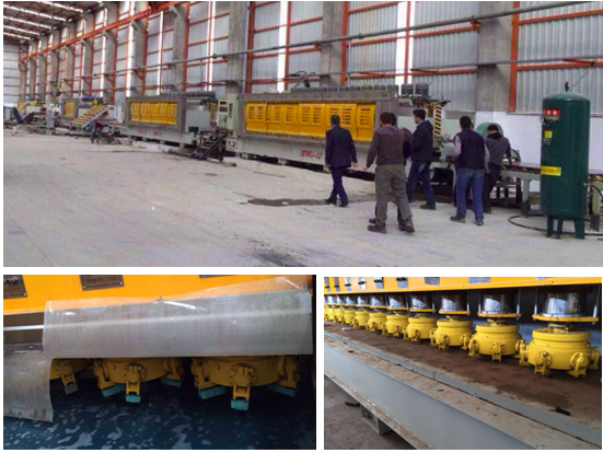 GBMM-800/1200/2000 Granite Slab Polishing Line (Fickert Abrasive)