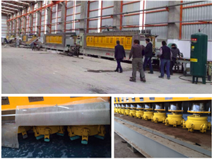 GBMM-800/1200/2000 Granite Slab Polishing Line (Fickert Abrasive)
