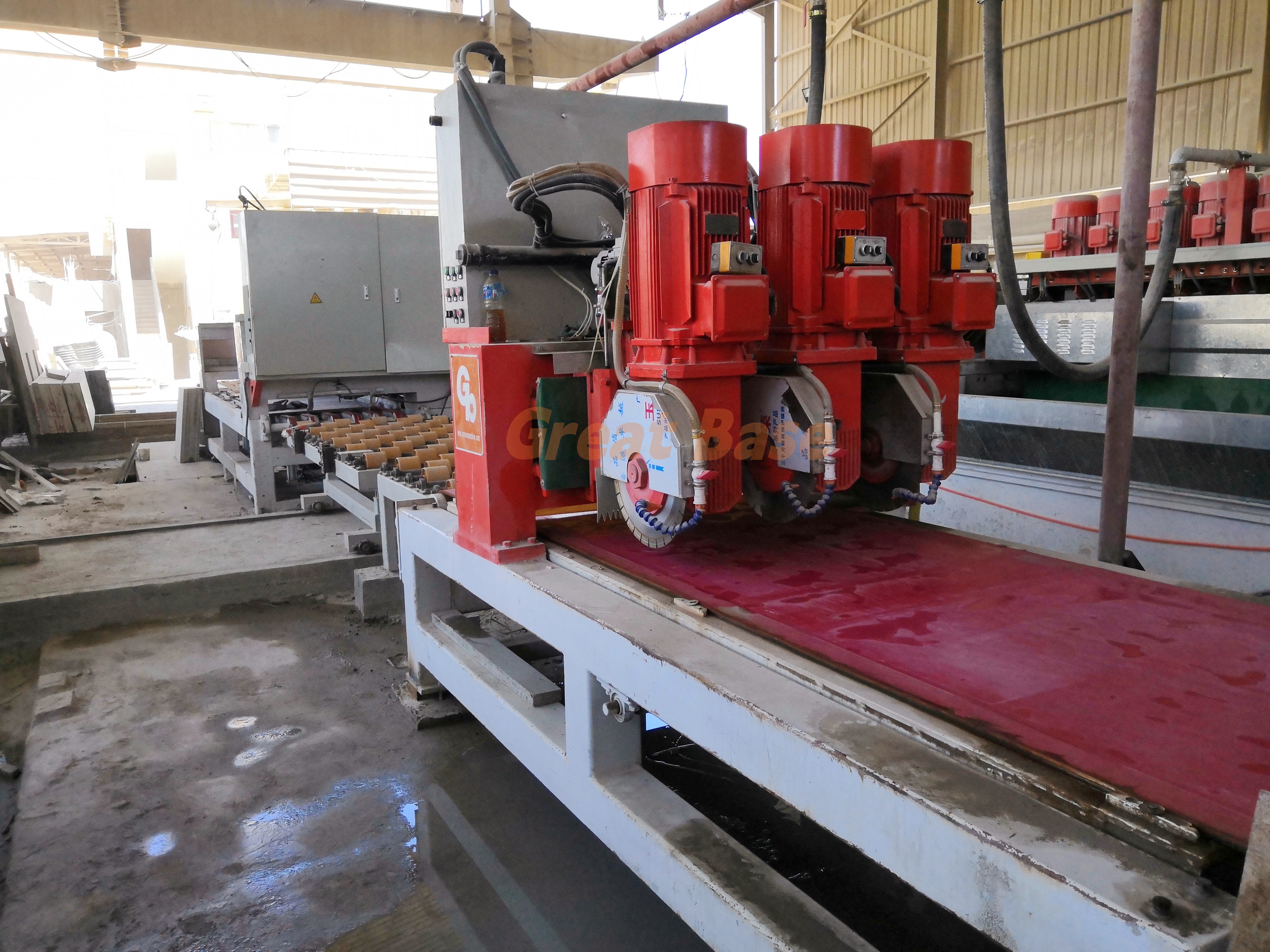 GB-900(3+5/7) Tiles Cutting Line