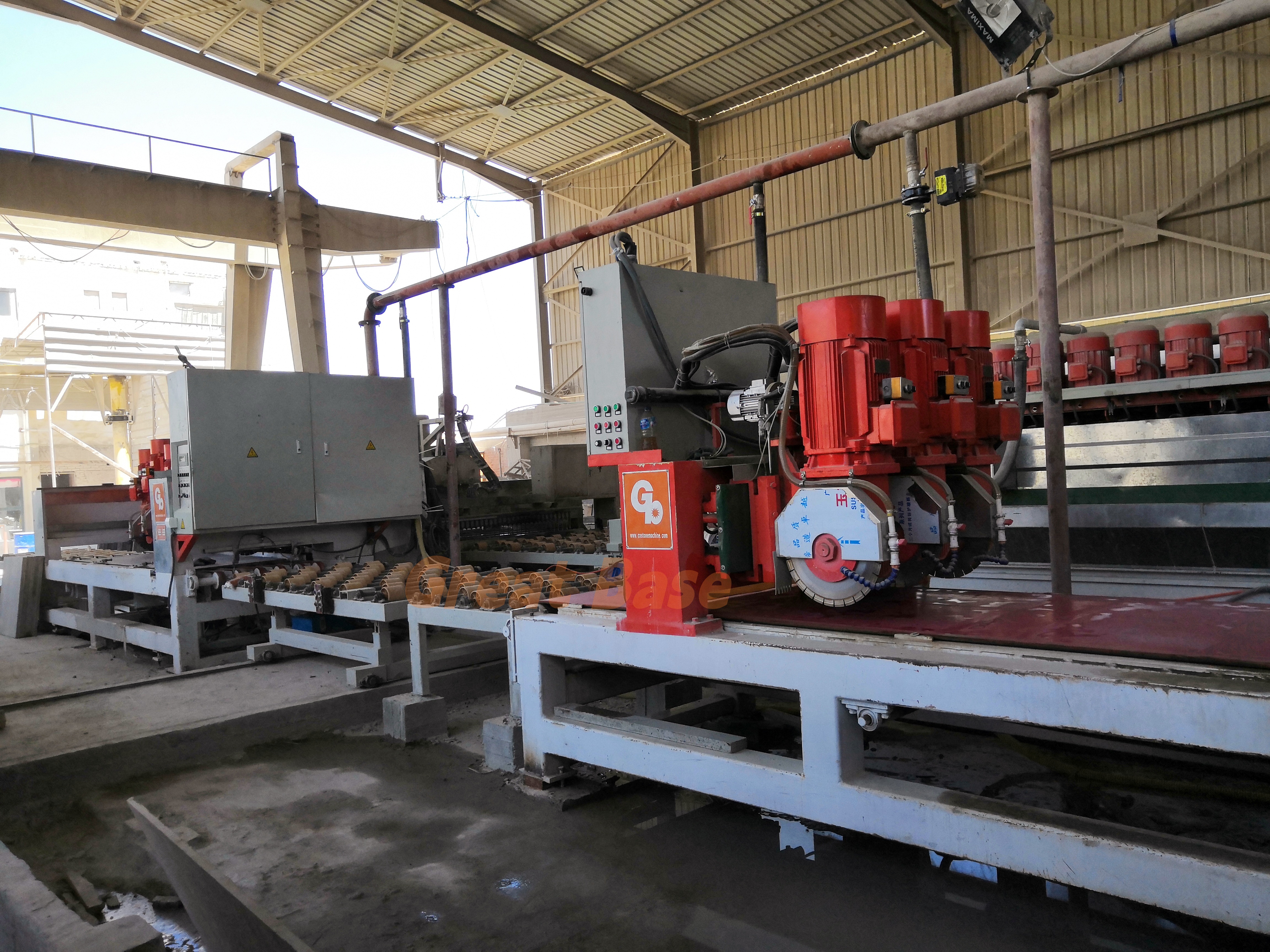 GB-900(3+5/7) Tiles Cutting Line