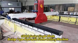 GreatBase GBQQ Series Single Blade Bridge Type Hydraulic Stone Cutting Machine