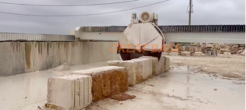 GreatBase GBQQ Series Single Blade Bridge Type Hydraulic Stone Cutting Machine