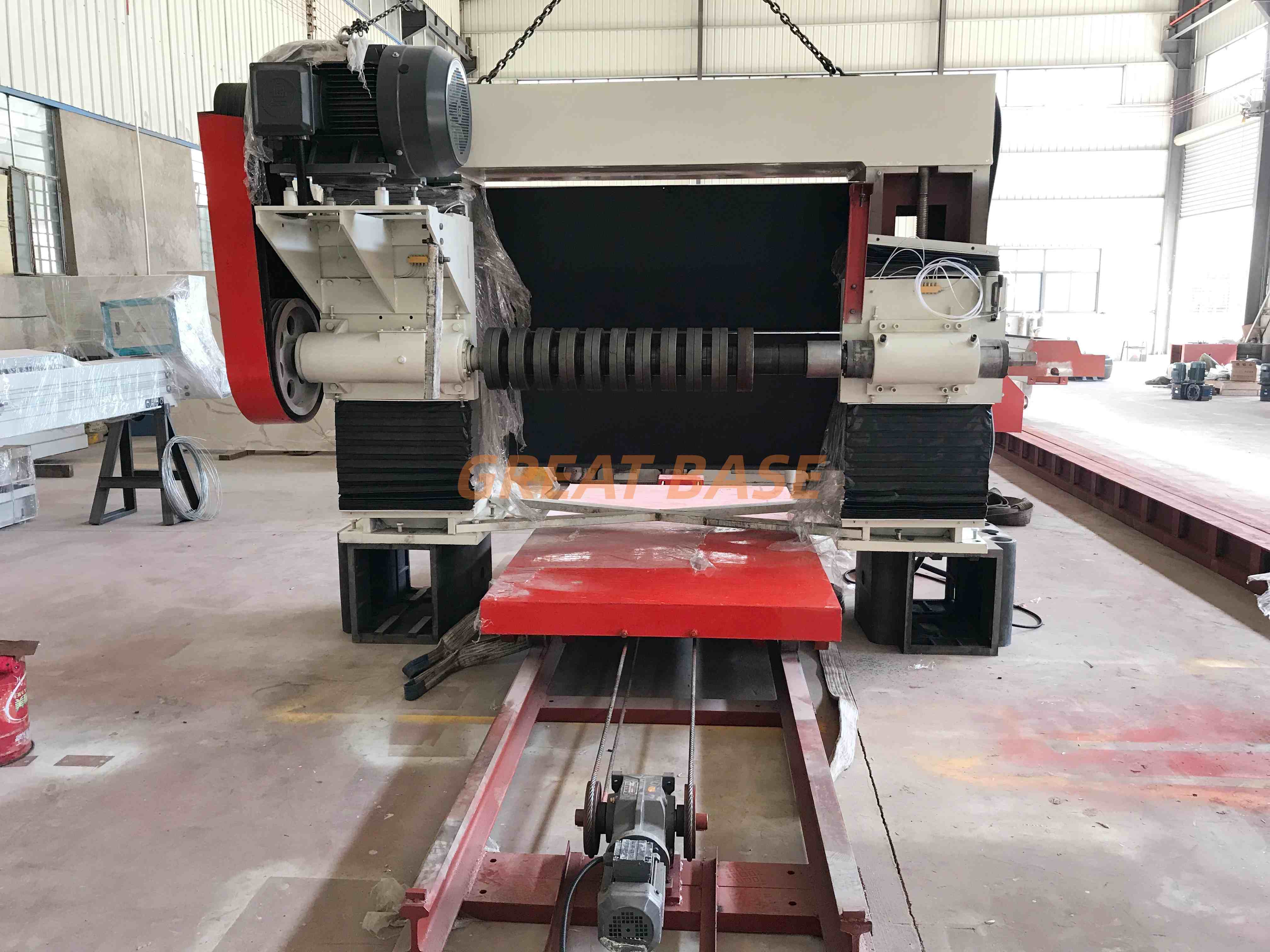 GreatBase GBTS-1000/1200/1600 Multi Blade Stone Cutting Machine