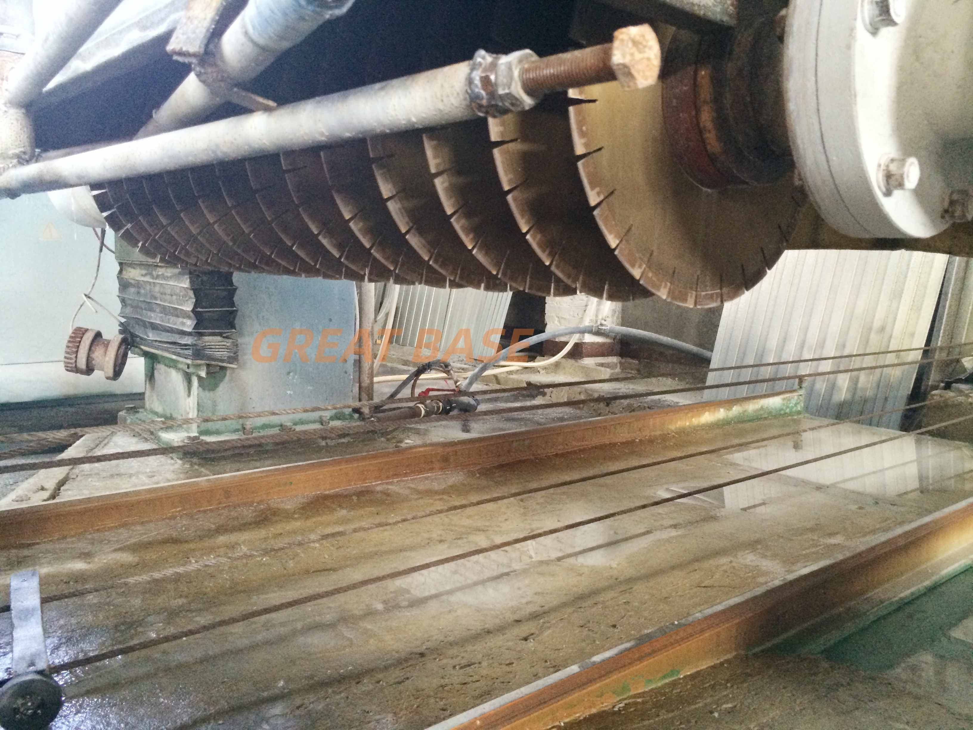 GreatBase GBTS-1000/1200/1600 Multi Blade Stone Cutting Machine