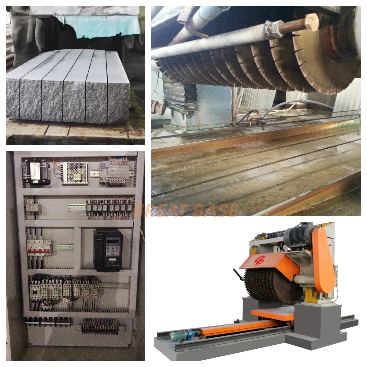 Multi Blade Stone Cutting Machine Multi Blade Stone Cutting Machine