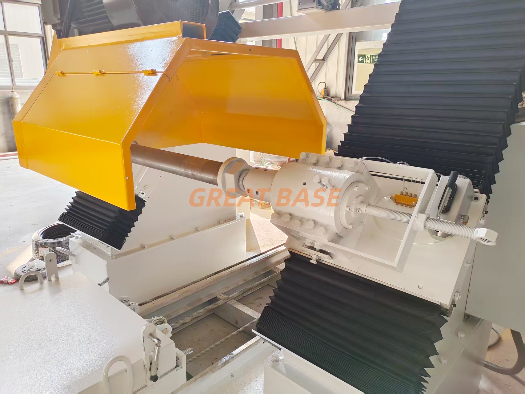 GreatBase GBTSW-1000/1200 Whole Structure Multi Disc Stone Cutting Machine For Thick Slabs