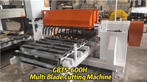 High Efficiency Great Base GBTS-600H Multi Blade Cutting Machine Continuously Stone Cutting Machine