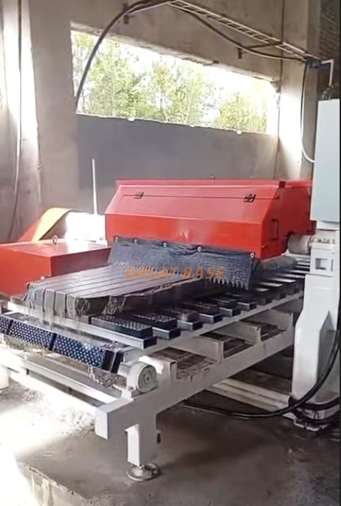 High Efficiency Great Base GBTS-600H Multi Blade Cutting Machine Continuously Stone Cutting Machine
