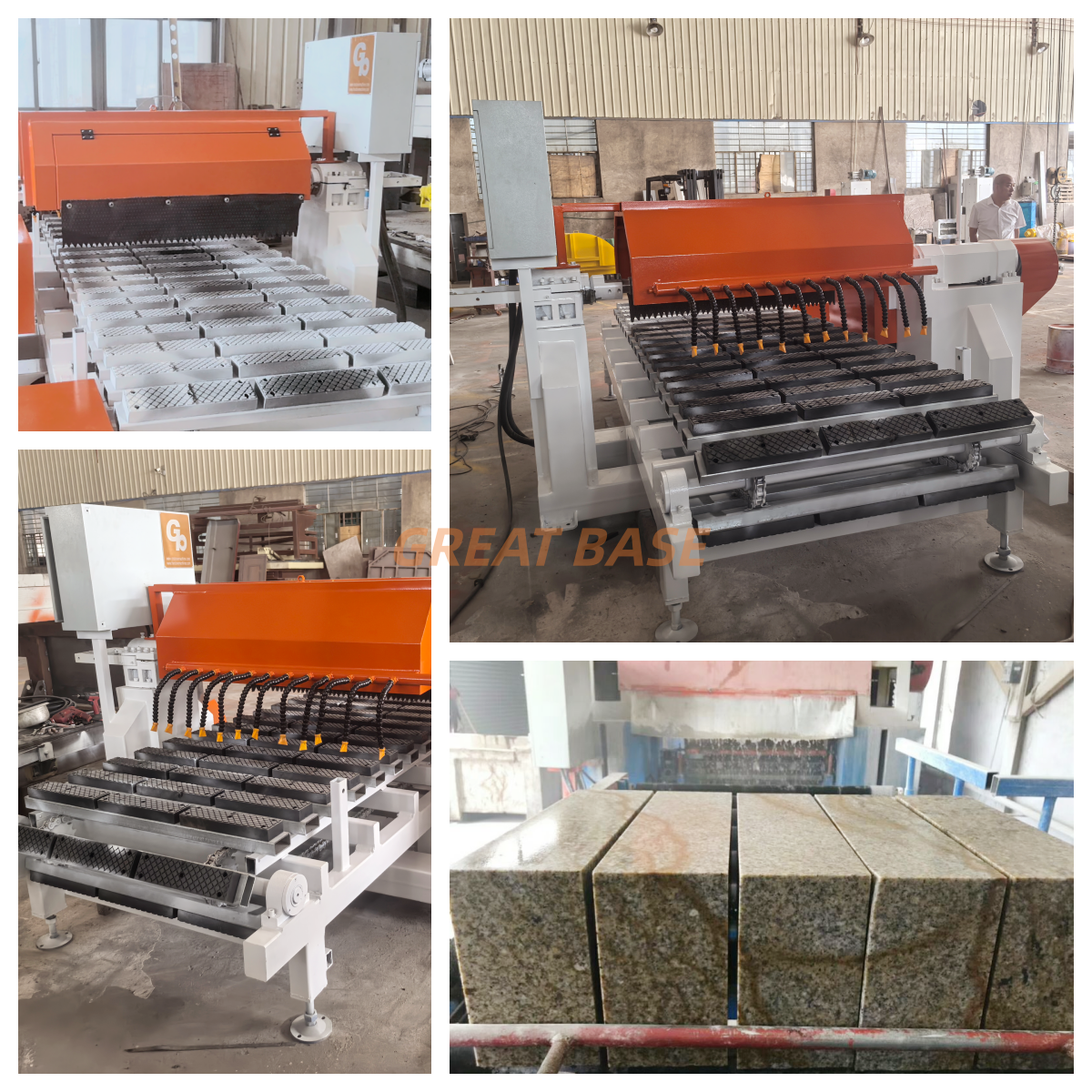 Continuously Stone Cutting Machine Continuously Stone Cutting Machine