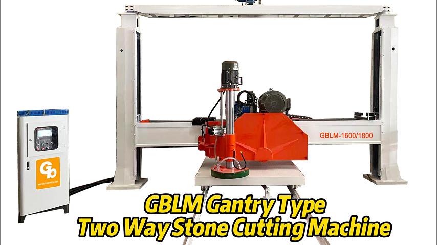 Great Base GBLM-1600 Gantry Type Two Way Stone Cutting Machine Marble Sandstone Soft Stone Cutter